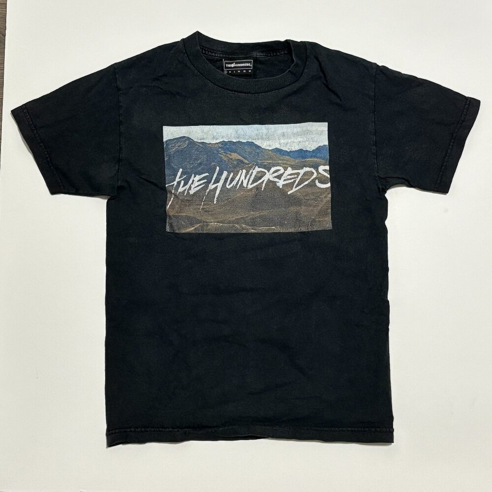 The Hundreds Mountain T-shirt Men's Small Shortsleeve Streetwear Graphic Cotton